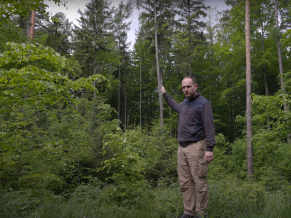 Jiří Hulcr (záběr z filmu)